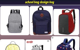 School Bag Design Boy poster