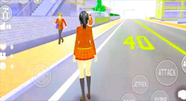 Walkthrough for Sakura School Simulator โปสเตอร์