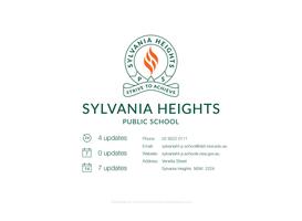 Sylvania Heights Public School تصوير الشاشة 1