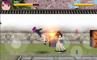 High School Girls Battle স্ক্রিনশট 1