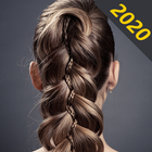 School Hairstyles Step By Step, Braiding Hairstyle آئیکن