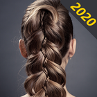 School Hairstyles Step By Step, Braiding Hairstyle ไอคอน