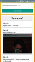 Video Downloader for Share Chat- No Watermark 2021 Affiche