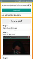 Video Downloader for Share Chat- No Watermark 2021 capture d'écran 1