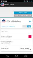 Add US Holidays to you calendar 스크린샷 3