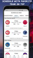 Basketball NBA Schedule & Scor capture d'écran 1