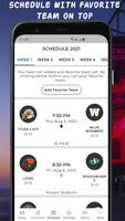 2023 CFL Schedule & Scores تصوير الشاشة 1