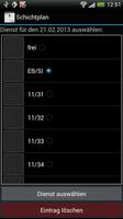 Schichtplan (Schichtplaner) スクリーンショット 2