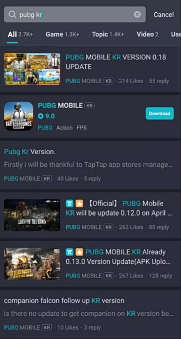 TapTap Games - Téléchargement de l'APK pour Android