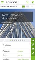 Schüco reference project App screenshot 1