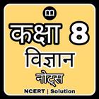 Class 8 Science Solution Hindi icono