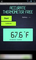 Accurate Thermometer Free Plakat