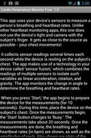 CardioRespiratory Monitor Free Screenshot 1