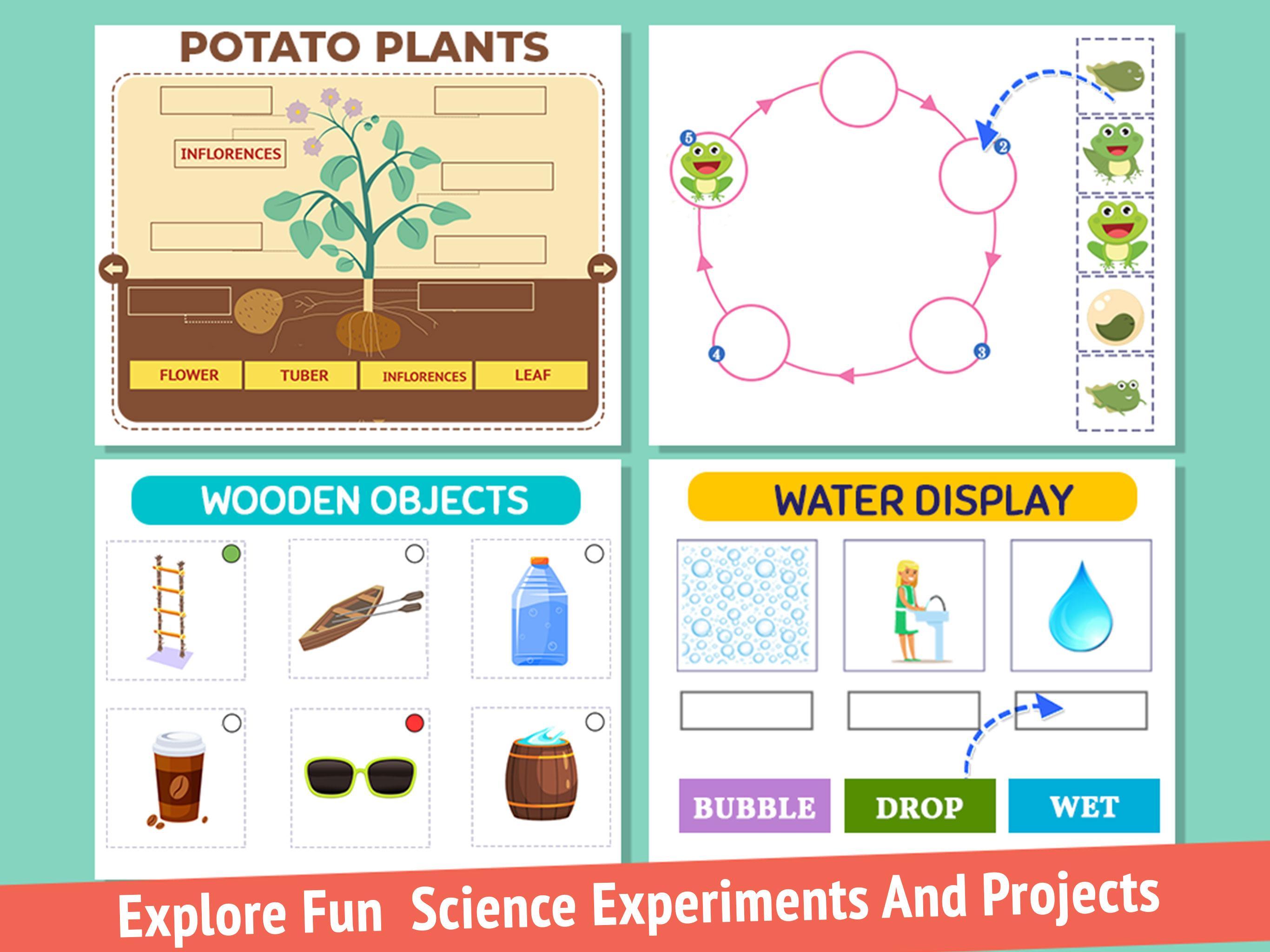 science learning worksheets for android apk download