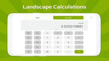 Aplikasi kalkulator ilmiah screenshot 2