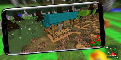 Comic Minecraft Resource Pack for Minecraft v2.0 পোস্টার