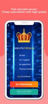 HUM VPN - Secure Hotspot screenshot 2