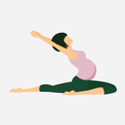 Pregnancy Yoga Exercises - Daily Workout at home icône