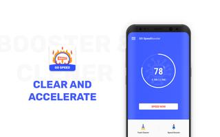 गो स्पीड बूस्टर - क्लीनर और बूस्टर पोस्टर