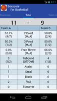 Boxscore For Basketball スクリーンショット 2