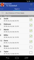 Boxscore For Basketball স্ক্রিনশট 3