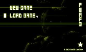 Five Nights at Freddy's 3 Demo plakat