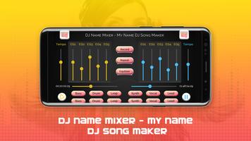 DJ Name Mixer - My Name DJ Song Maker capture d'écran 1