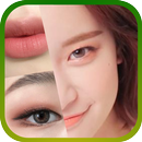 APK Korean women's eye makeup