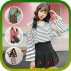 Korean women's style of dress আইকন