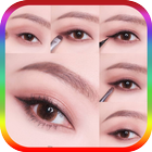 Beliebte koreanische Augen Make-up Zeichen