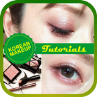Natuurlijke Koreaanse make-up-icoon