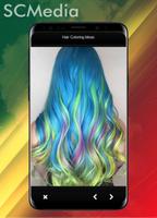 Hair Coloring پوسٹر