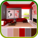 Cor da pintura da parede interior APK