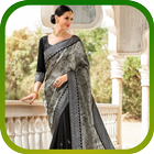 Dernières créations de sari indien icône