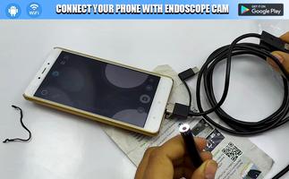 Endoscope HD Camera Affiche
