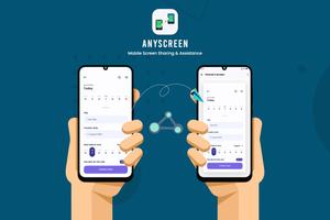 AnyScreen-Mobile Screen Viewer الملصق