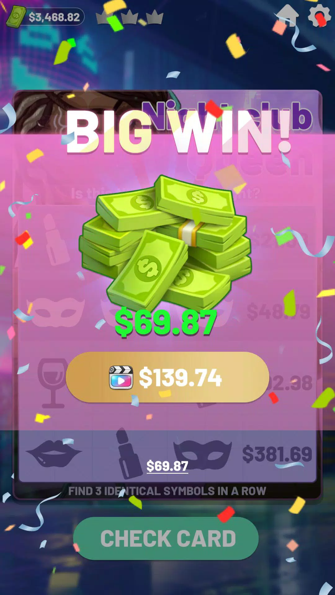 Fantasy Scratch Game
