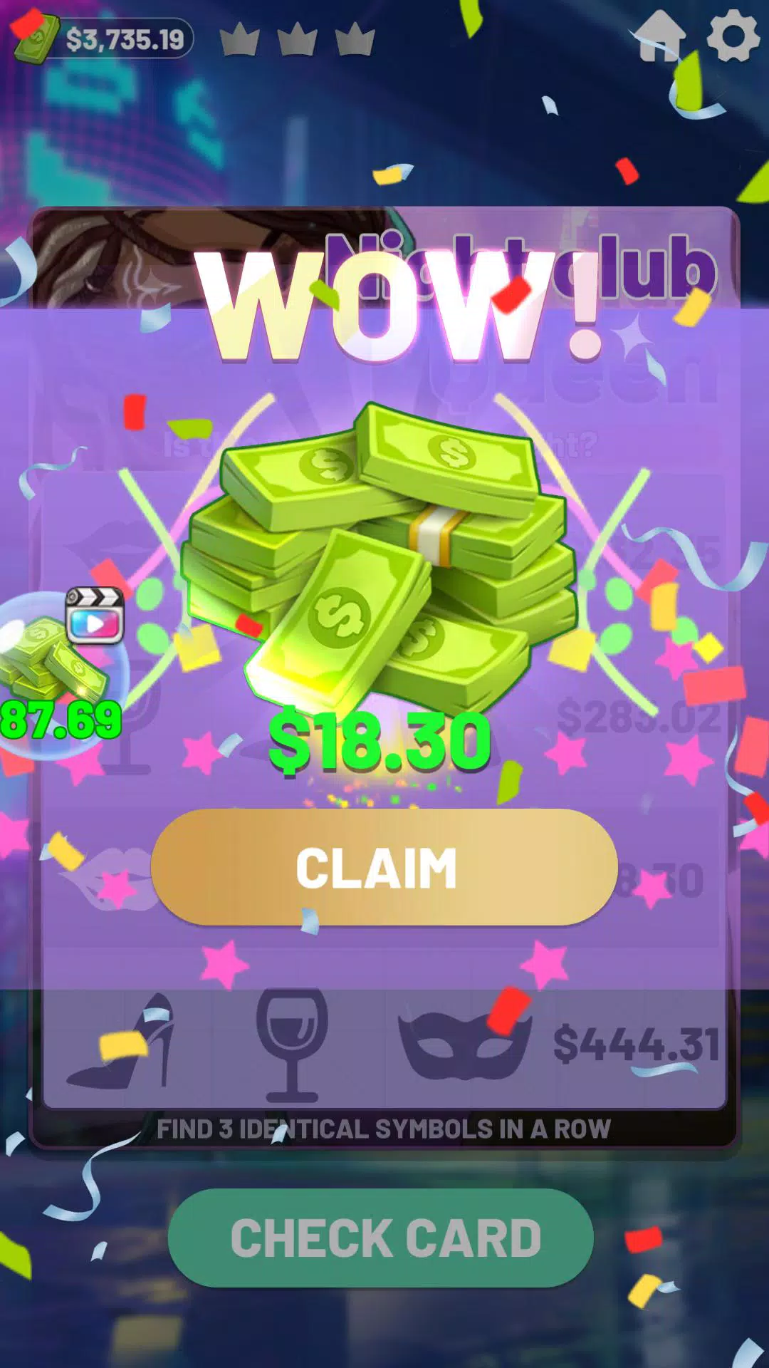 Fantasy Scratch Game