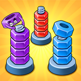 Screw Nuts & Bolts Color Sort icon