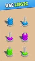 Screw Nuts & Bolts Color Sort poster