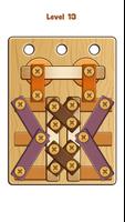Nuts & Bolts Wood Screw Puzzle captura de pantalla 2