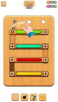 Screw Puzzle Wood Nut and Bolt الملصق