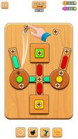 Screw Puzzle Wood Nut and Bolt تصوير الشاشة 2