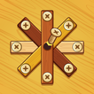 Wood Puzzle: Nut & Bolt Screw آئیکن