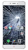 Cracked Screen Realistic Prank Affiche