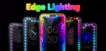 LED Edge Lights - beleuchtet