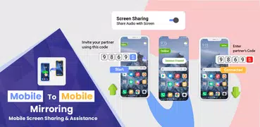 Mobile to Mobile Mirroring App