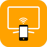 Screen mirroring: cast to TV, Screen sharing ícone