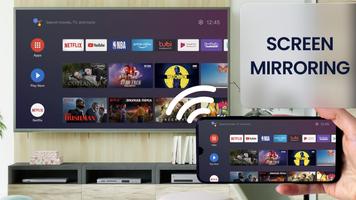 एंड्रॉइड टीवी के लिए Screen Mirroring & Sharing पोस्टर