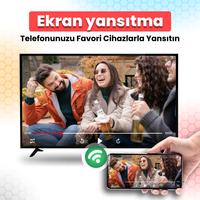 Ekran Yansıtma:Ekran Paylaşımı gönderen